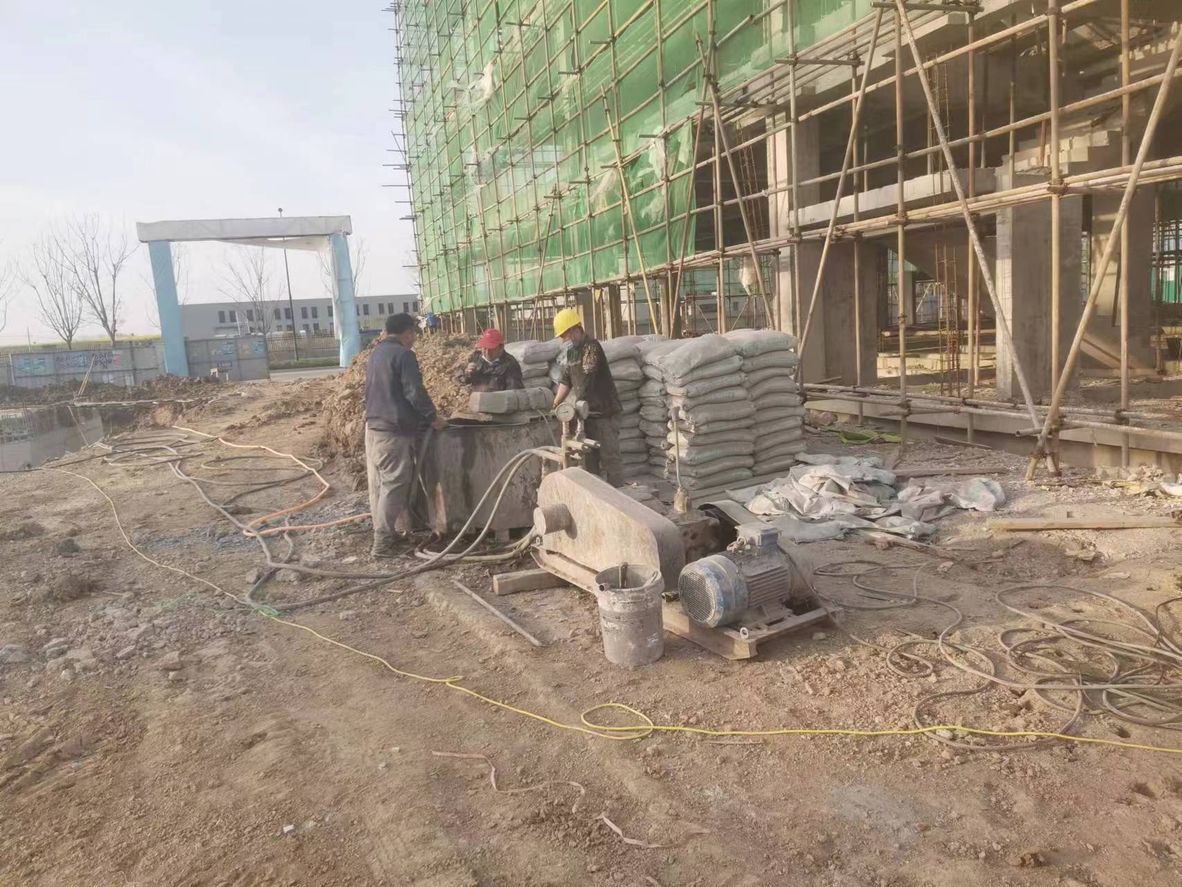 襄州别墅下沉注浆